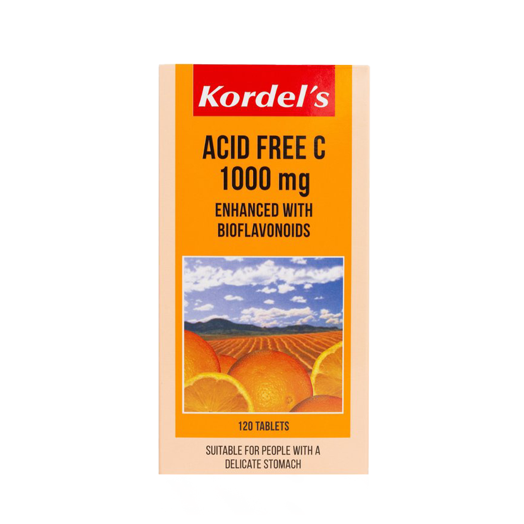 Kordel's Acid Free C 1000 mg 120 tablets