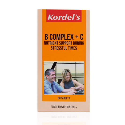 Kordel's B Complex + C Nutrient Support During Stressful Times 60 tablets