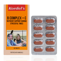 Kordel's B Complex + C Nutrient Support During Stressful Times 60 tablets