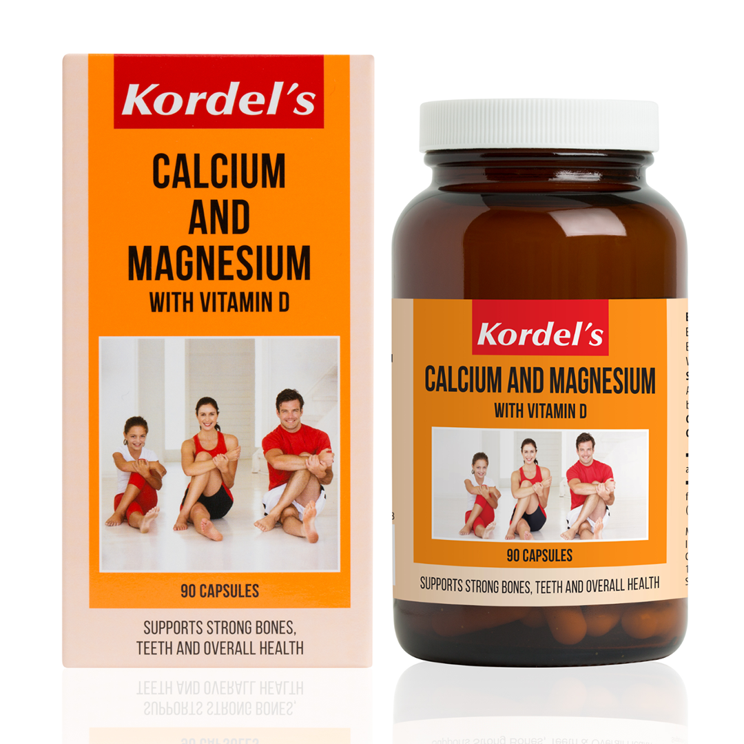 Kordel's Calcium And Magnesium With Vitamin D (90 Caps)