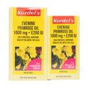 Kordel's Evening Primrose Oil 1000mg + E200 IU - 100% Pure & Natural (180 + 90 softgels)