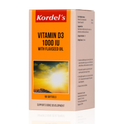 Kordel's Vitamin D3 1000 IU With Flaxseed Oil 60 softgels