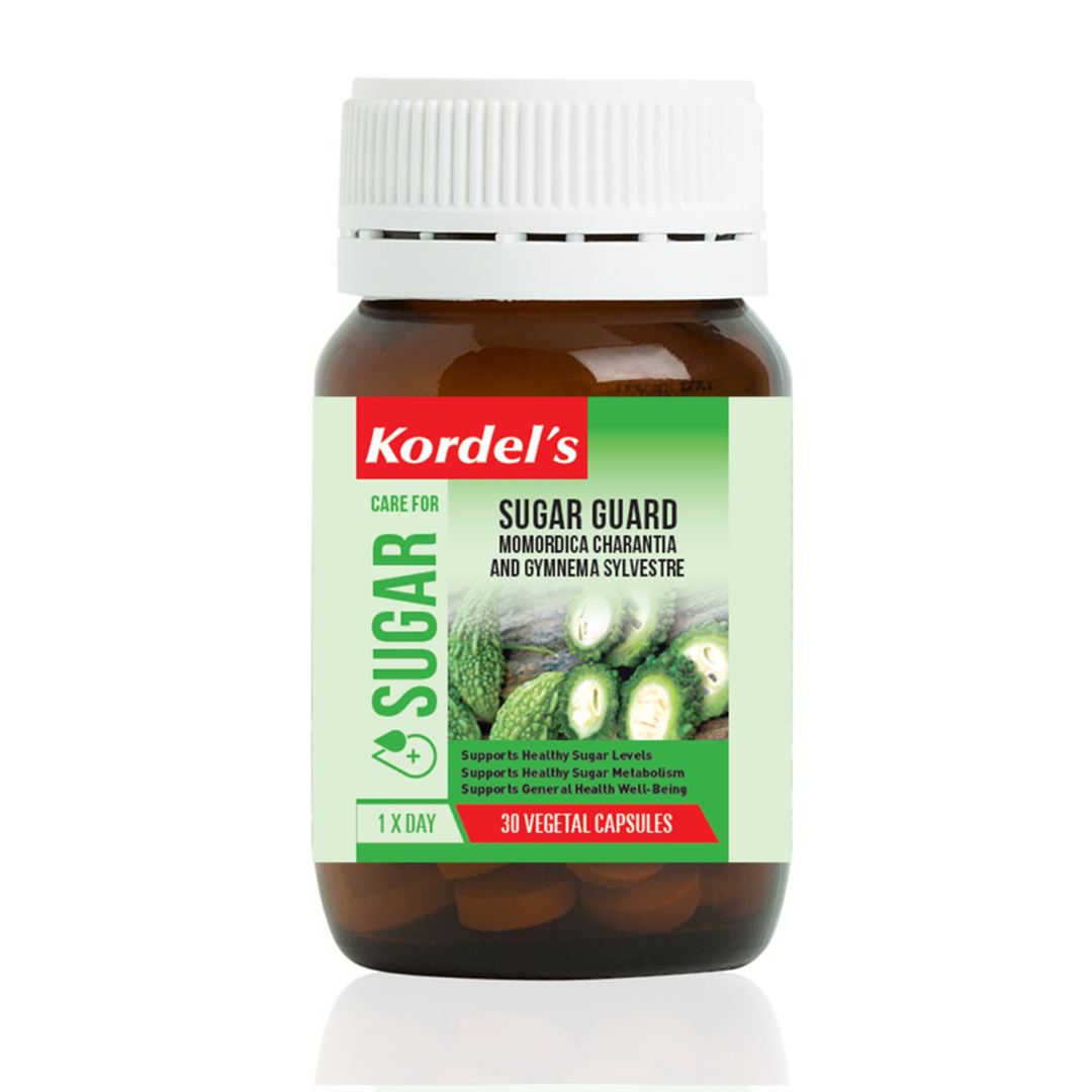 Kordel's Sugar Guard Momordica Charantia And Gymnema Slyvestre (30 vegetal cap)
