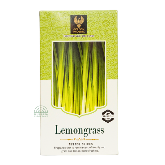 Golden Phoenix Lemongrass Incense Sticks 12-in-1