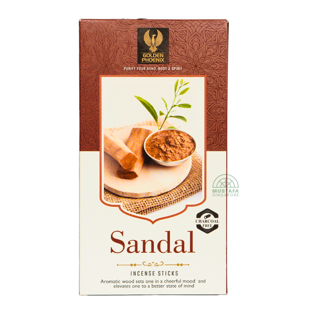 Golden Phoenix Sandal Incense Sticks 12-in-1