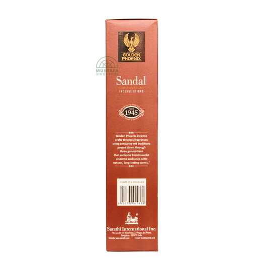 Golden Phoenix Sandal Incense Sticks 12-in-1