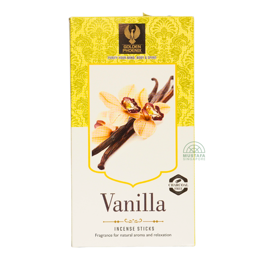 Golden Phoenix Vanilla Incense Sticks 12-in-1