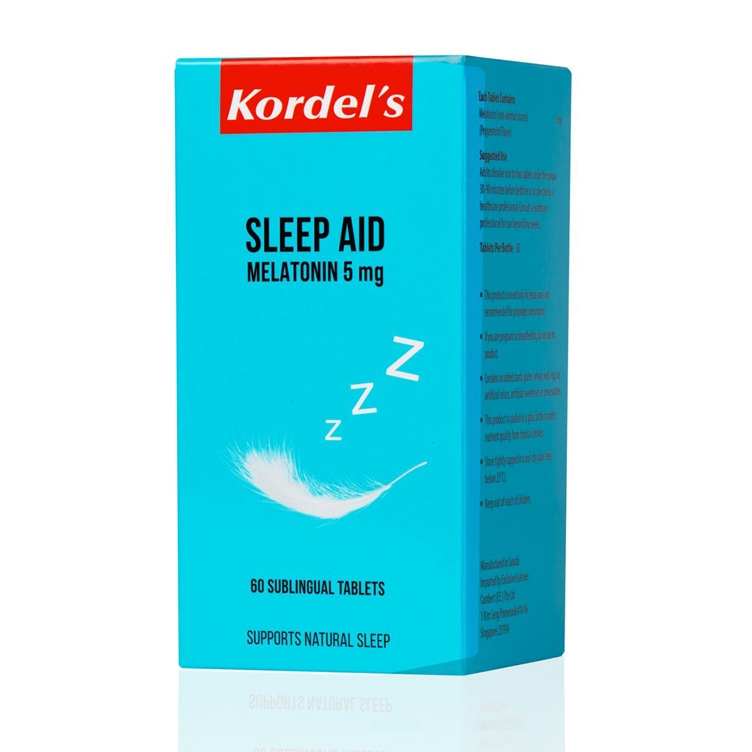 Kordel's Sleep Aid Melatonin (60 Sublingual Tabs) 5mg