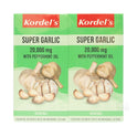 Kordel's Super Garlic 20,000mg with Peppermint Oil 120 softgels x 2