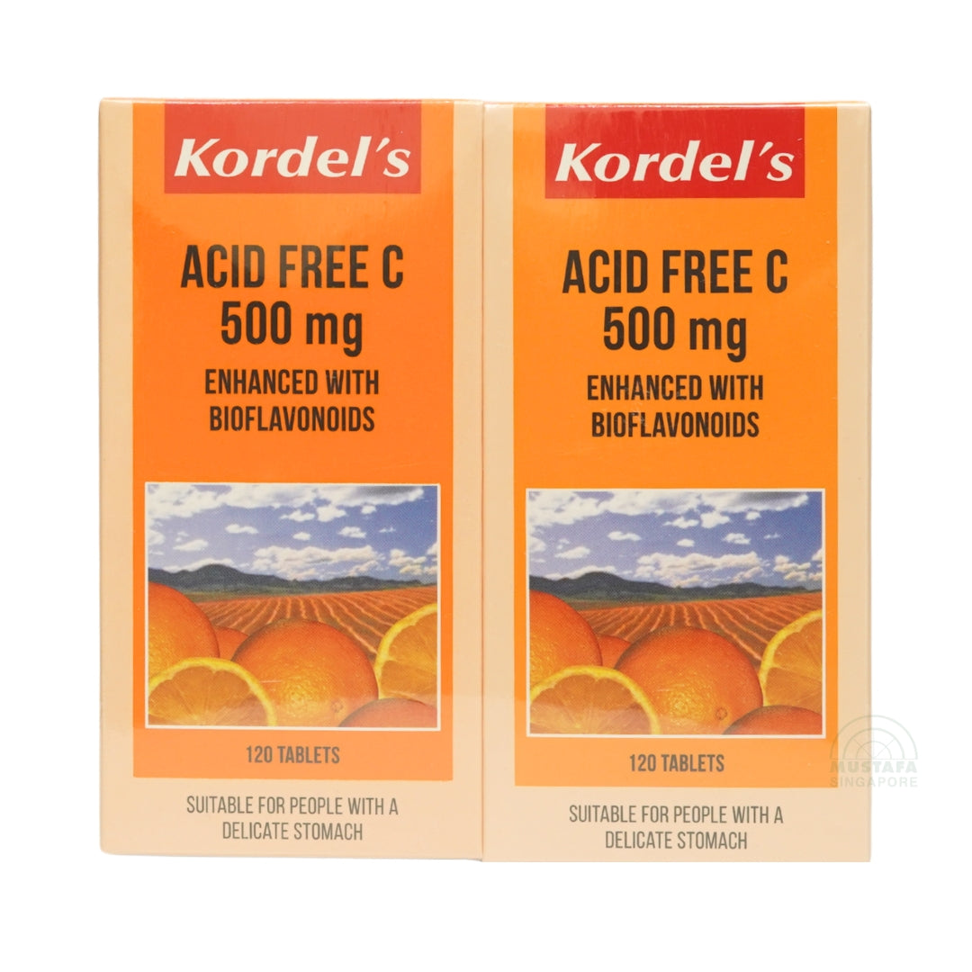 Kordel's Acid Free C 500mg 120 tablets