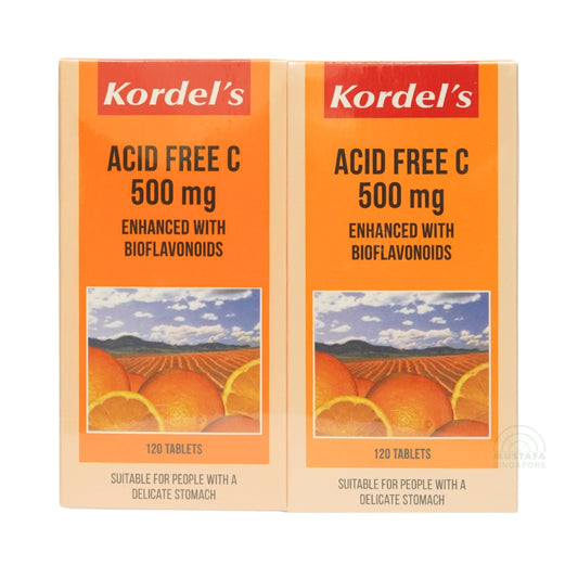 Kordel's Acid Free C 500mg 120 tablets