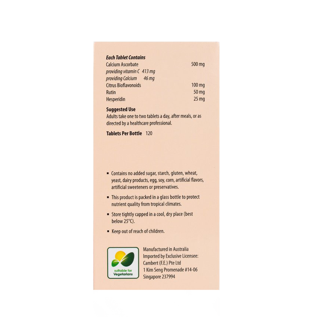 Kordel's Acid Free C 500mg 120 tablets