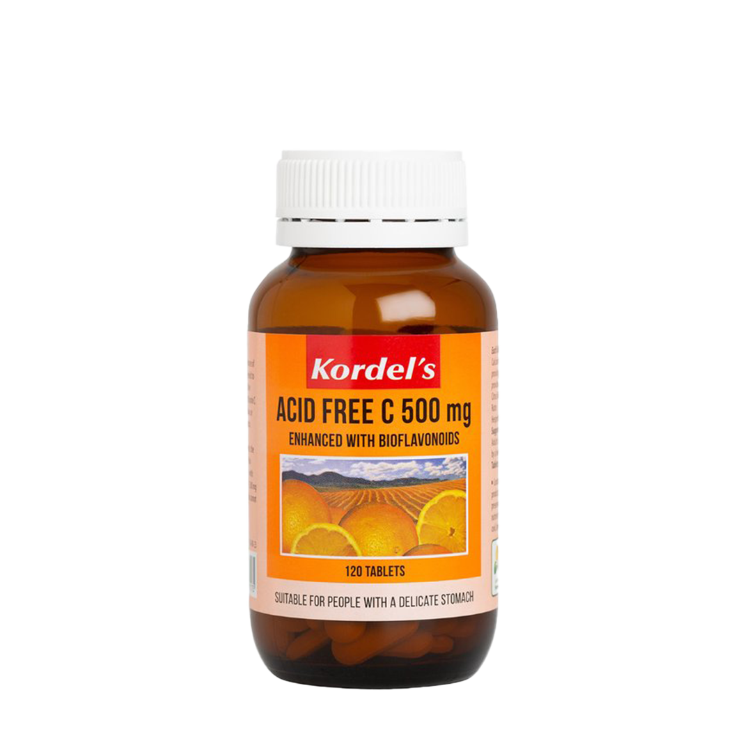 Kordel's Acid Free C 500mg 120 tablets