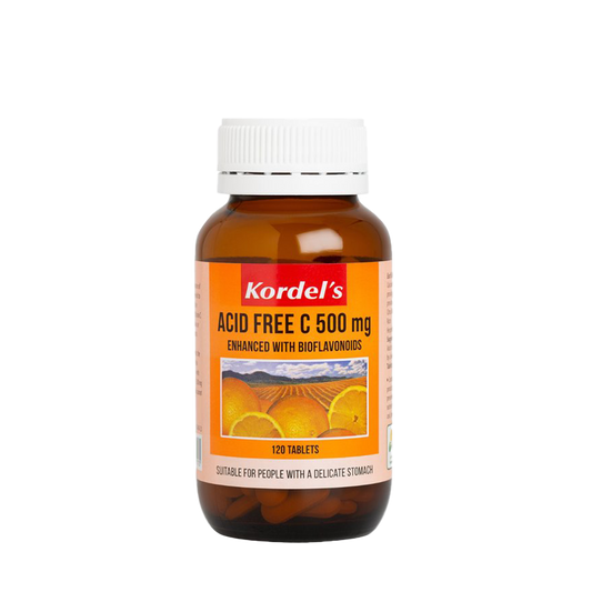 Kordel's Acid Free C 500mg 120 tablets