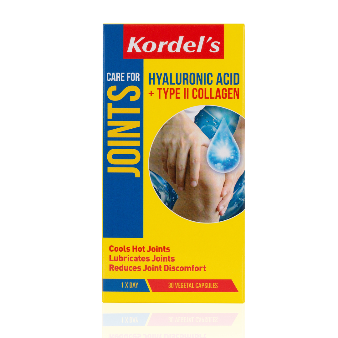Kordel's Hyaluronic Acid + Type II Collagen 30 vegetal capsules
