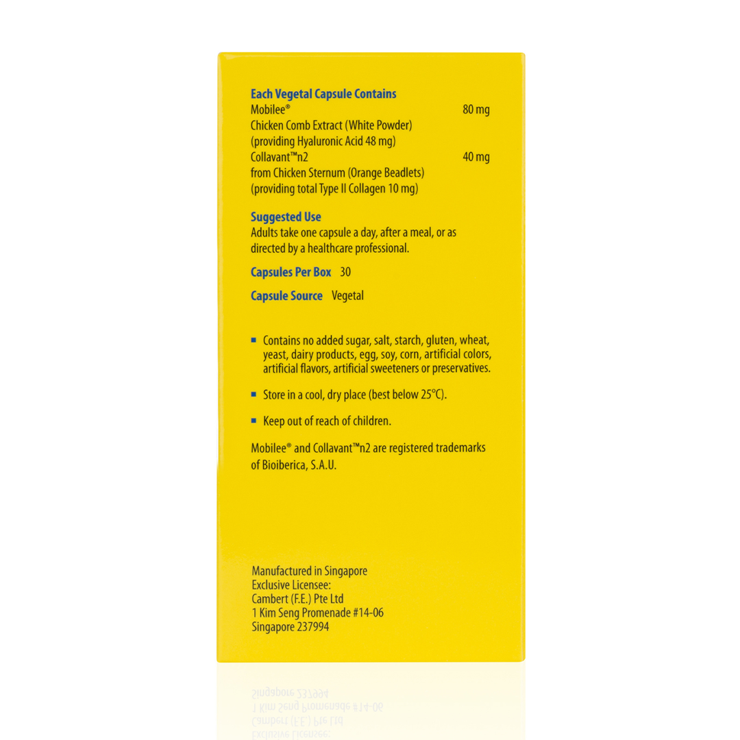 Kordel's Hyaluronic Acid + Type II Collagen 30 vegetal capsules