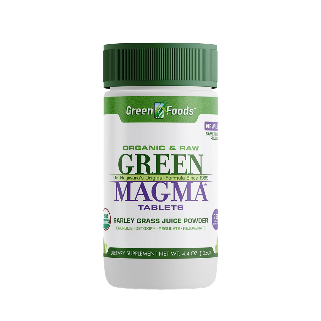 Green Magma Barley Grass Juice Powder 126g (500 Tabs)