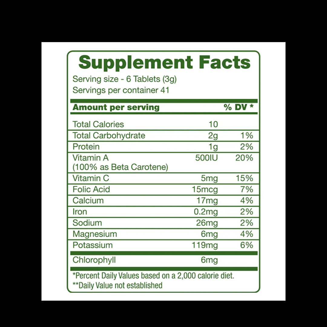 Green Magma Barley Grass Juice Powder 126g (500 Tabs)