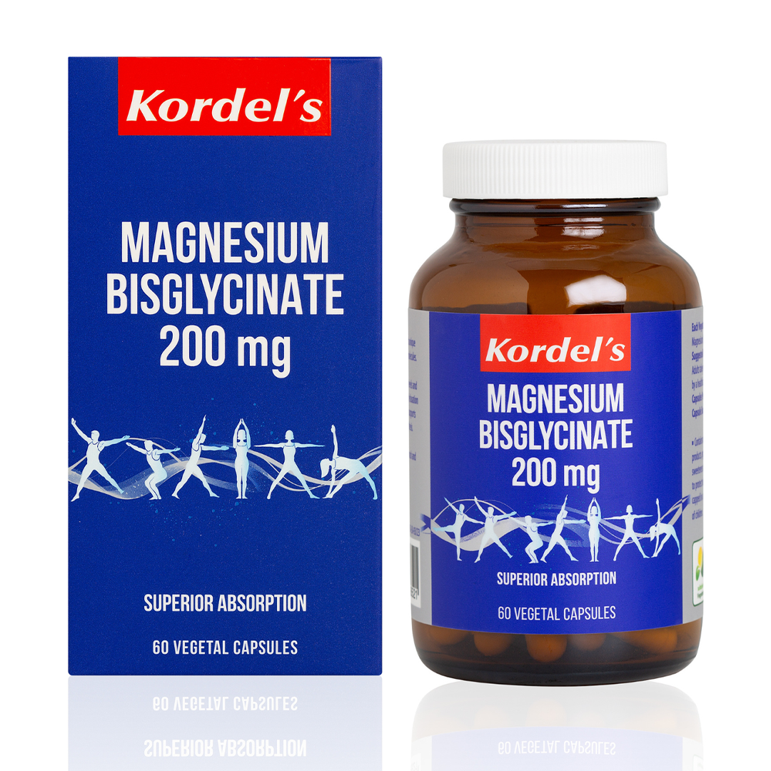 Kordel's Magnesium Bisglycinate 200mg 60 capsules