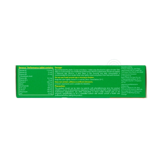 Berocca Performance 30 Tablets Orange Flavour
