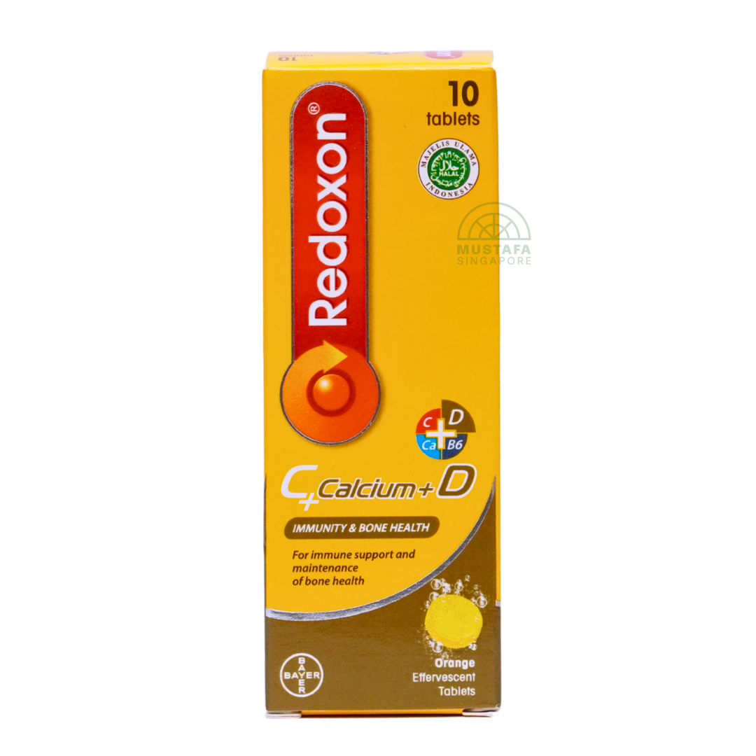 Redoxon Orange Calcium+ D 10 Effervescent Tablets