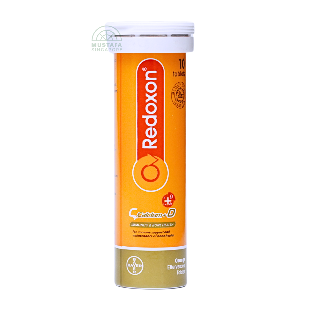 Redoxon Orange Calcium+ D 10 Effervescent Tablets