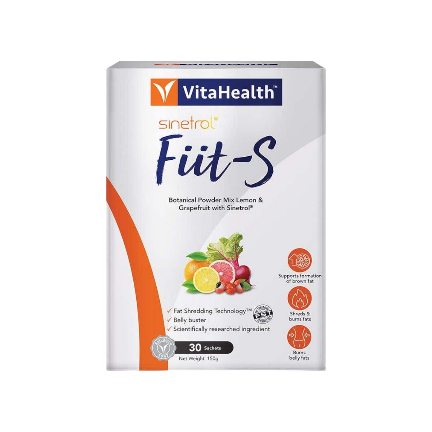 VitaHealth Sinetrol Fiit-S 30s