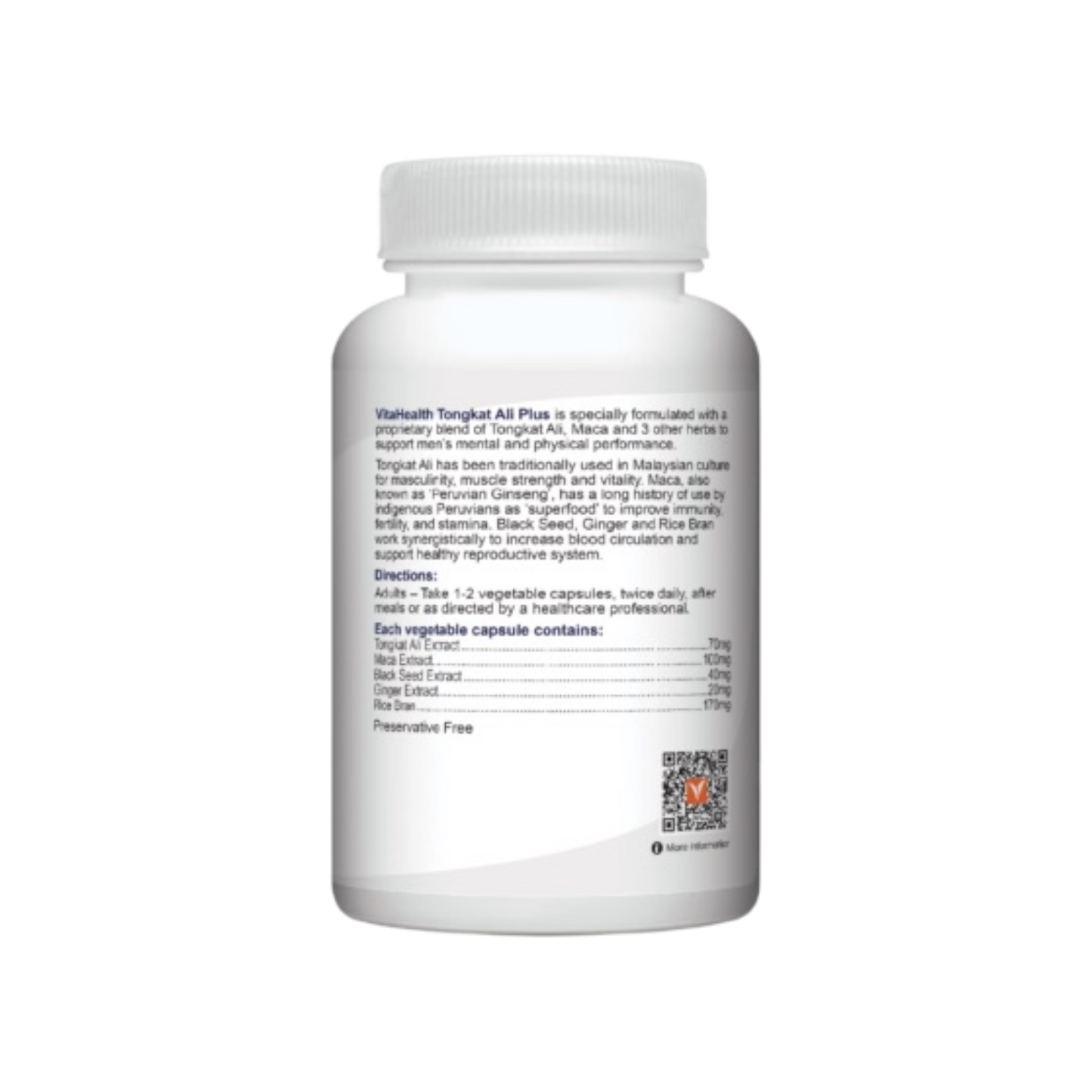 VitaHealth Tongkat Ali Maca Plus 30s