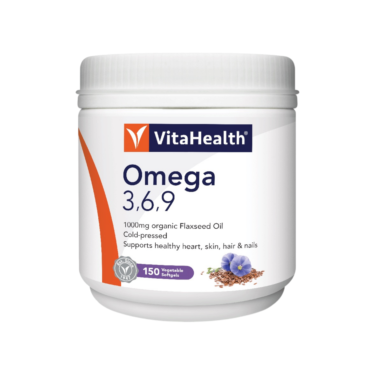 VitaHealth Flaxseed Omega 3, 6, 9 60s