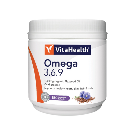VitaHealth Flaxseed Omega 3, 6, 9 60s