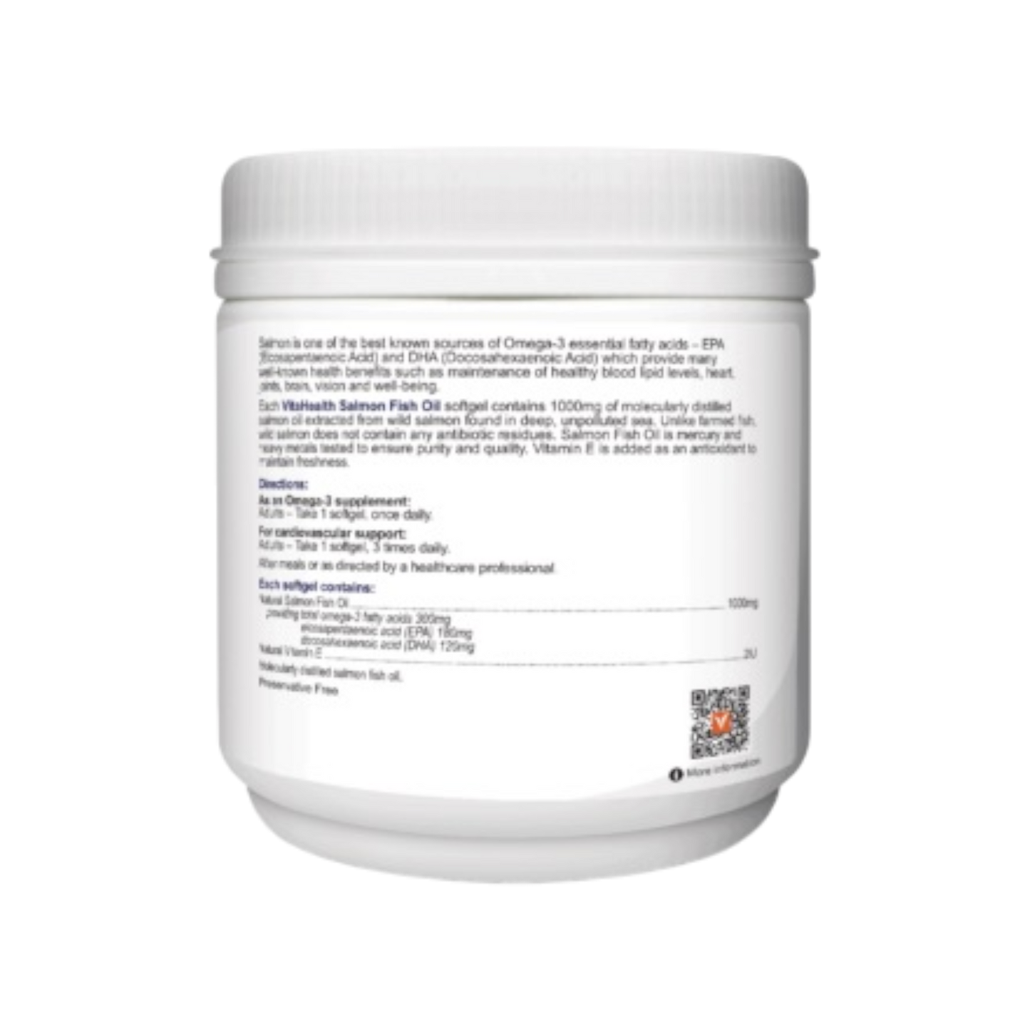 VitaHealth Salmon Fish Oil 150s