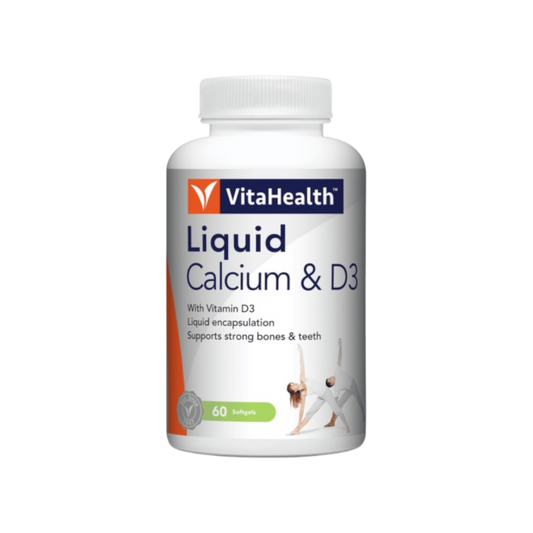 VitaHealth Liquid Calcium & D3 60s