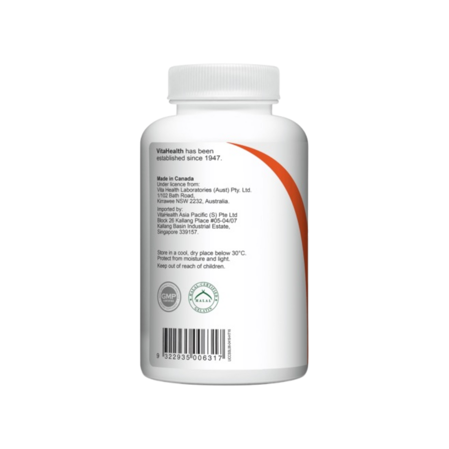 VitaHealth Liquid Calcium & D3 60s