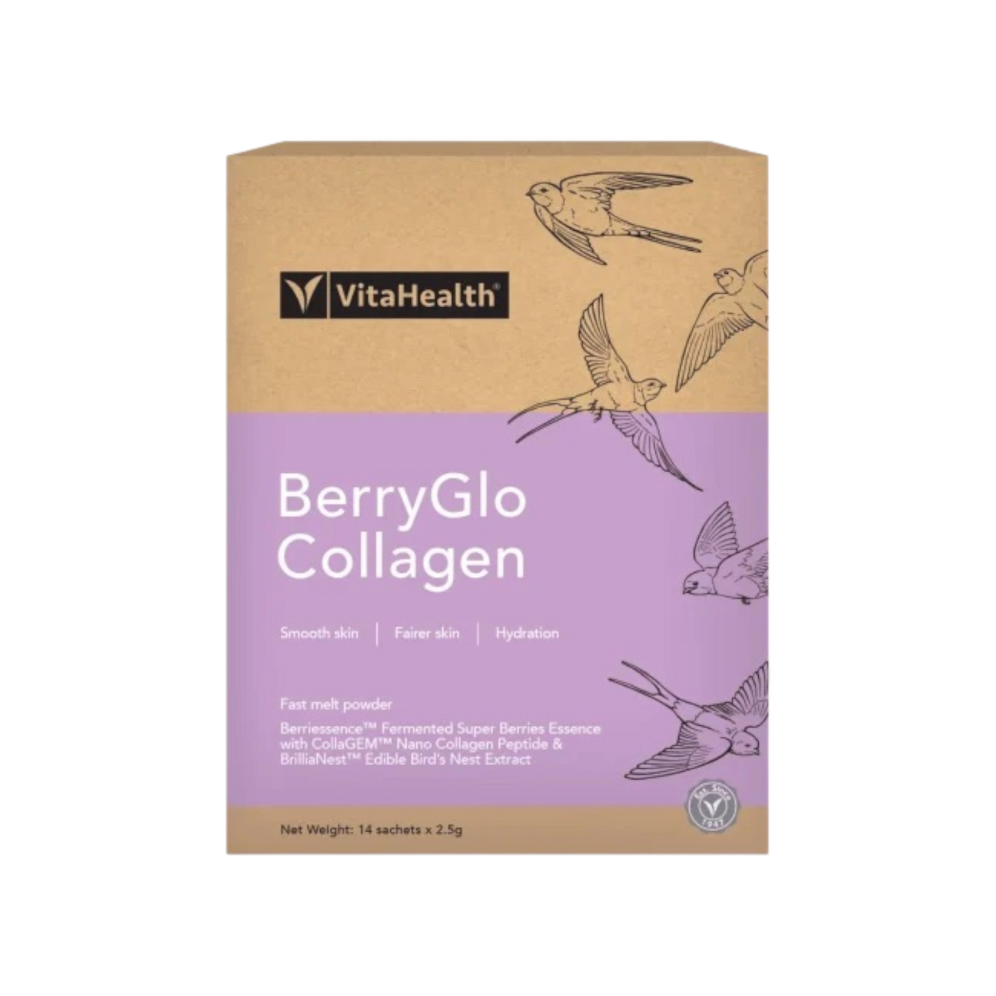 VitaHealth Berryglo Collagen 14s