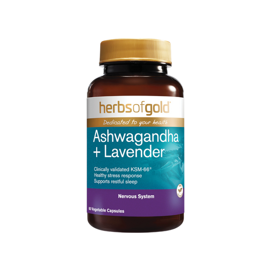 Herbs Of Gold Ashwagandha + Lavender 60s