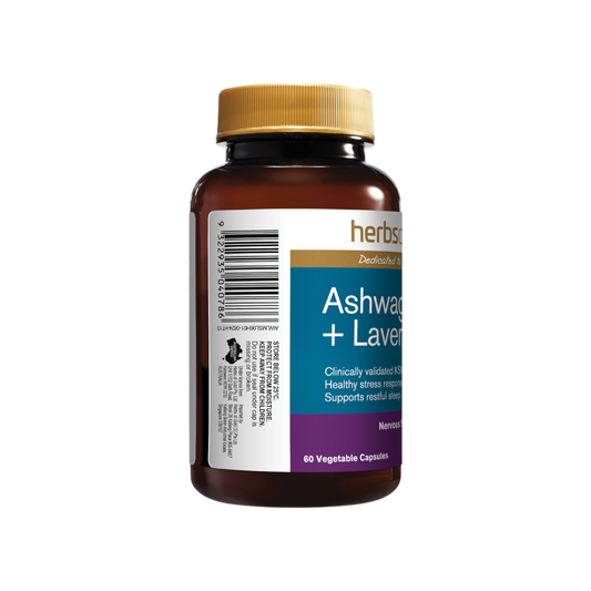 Herbs Of Gold Ashwagandha + Lavender 60s