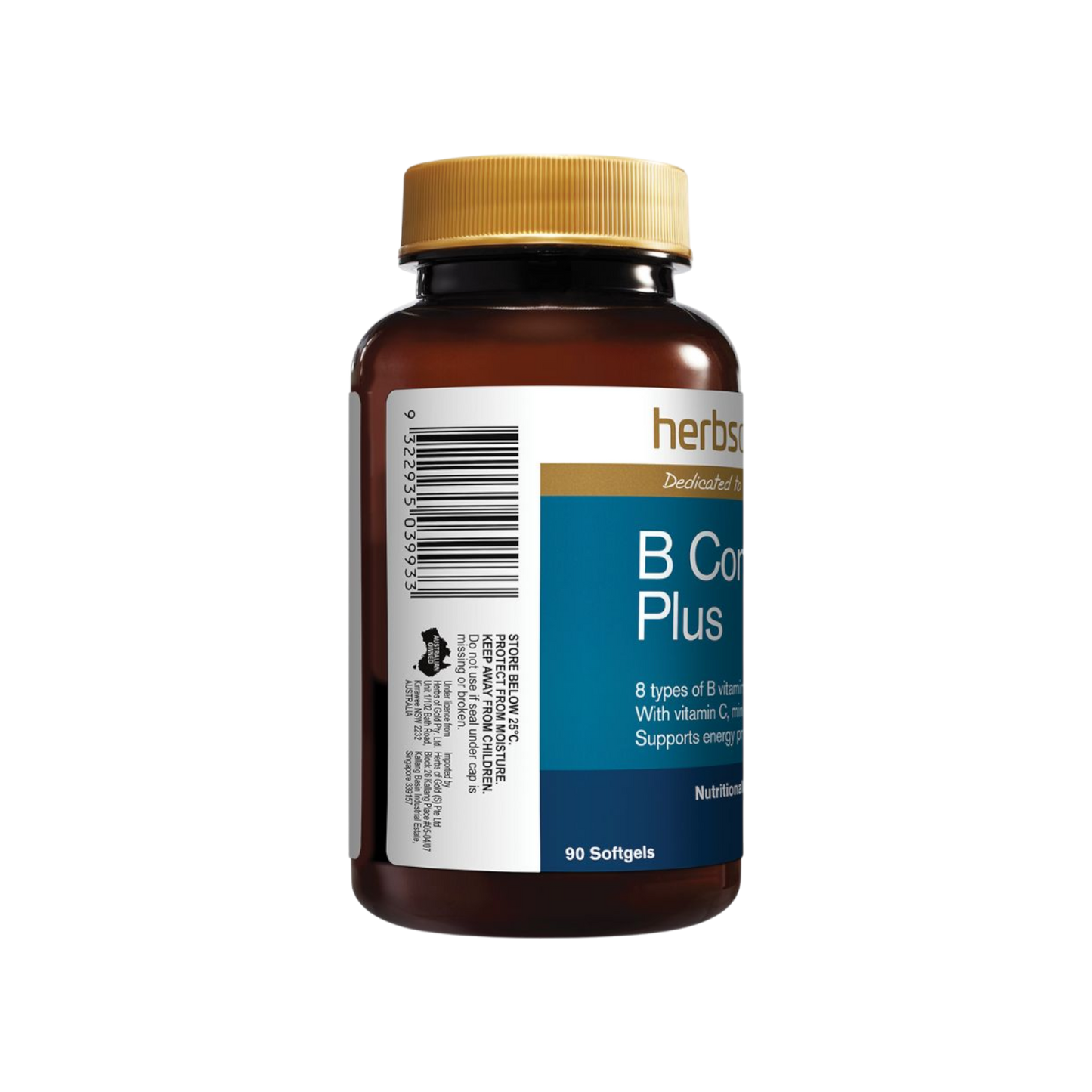 Herbs Of Gold B Complex Plus 90s