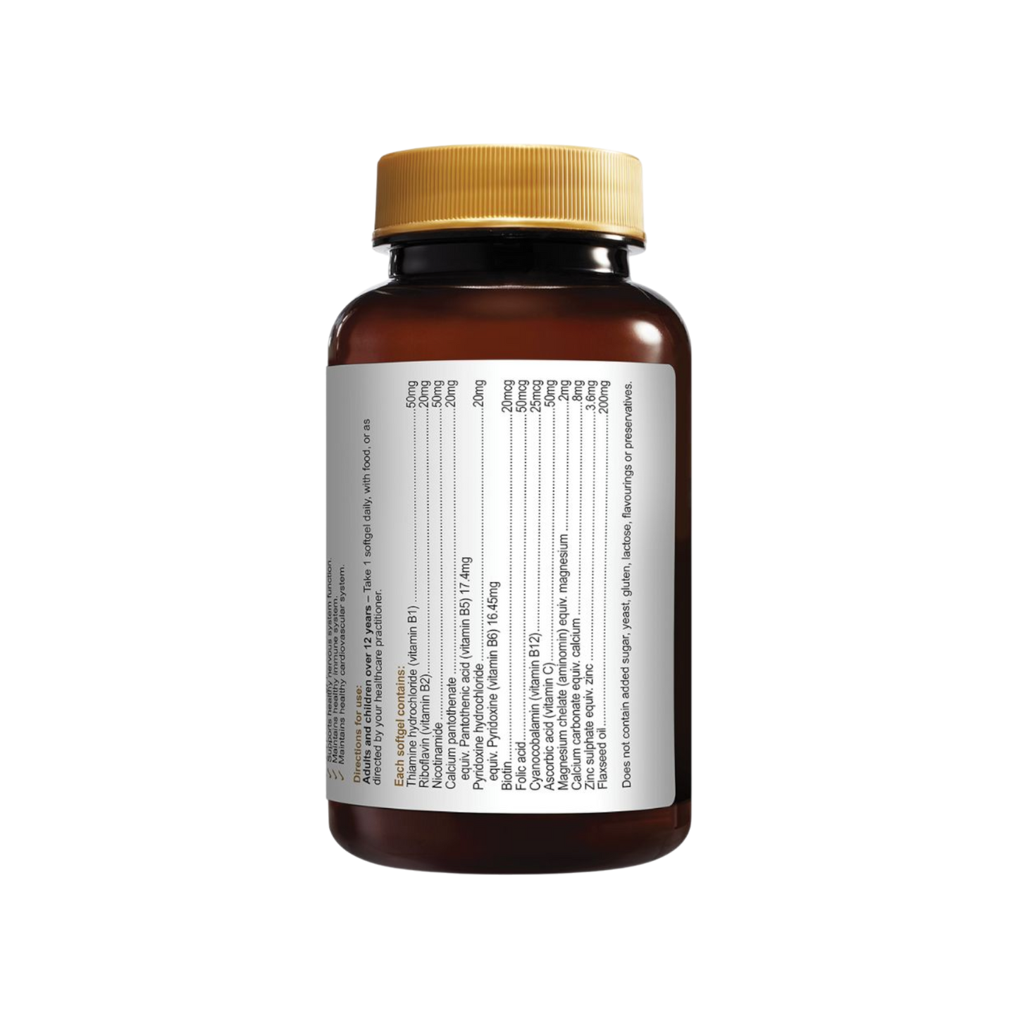 Herbs Of Gold B Complex Plus 90s