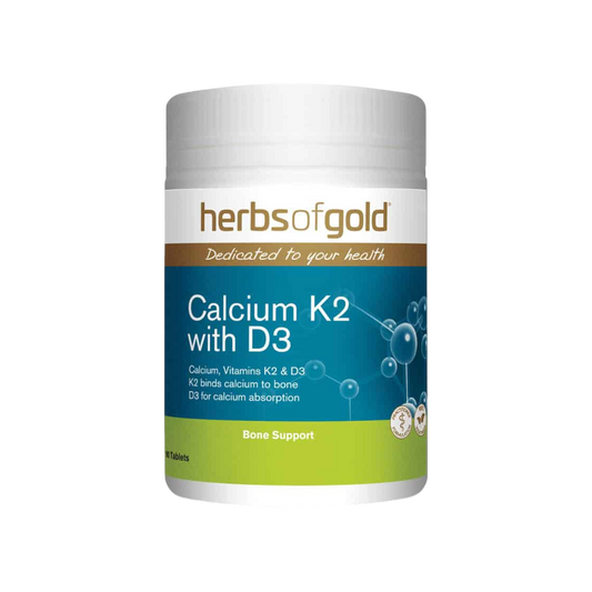 Herbs Of Gold Calcium K2 with D3 90s