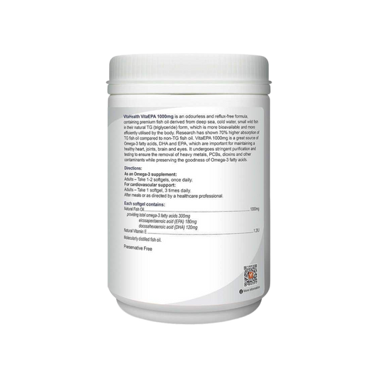 VitaHealth VitaEPA 1000mg 250s Twin Pack (Promo)