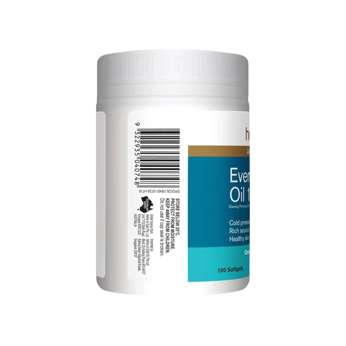 Herbs Of Gold Evening Primrose Oil 1000mg 100s