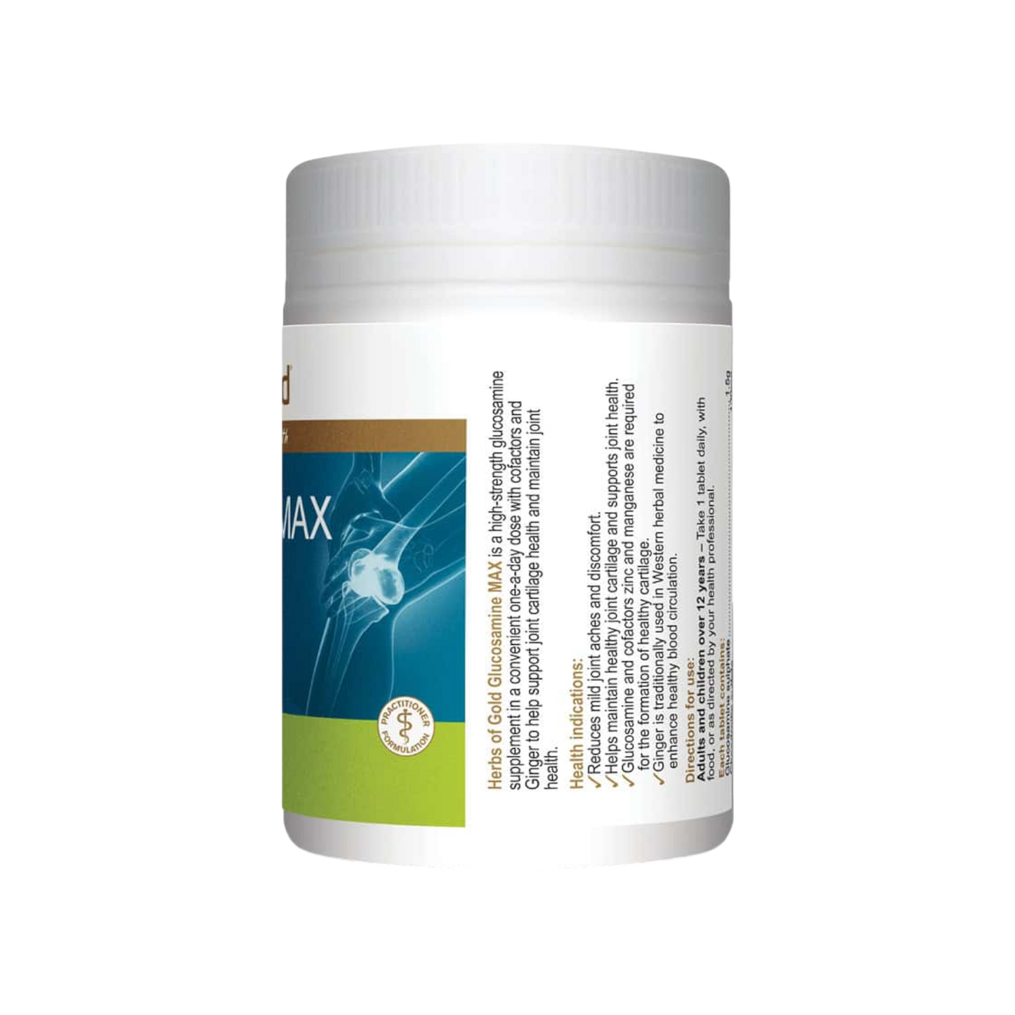 Herbs Of Gold Glucosamine MAX 100s