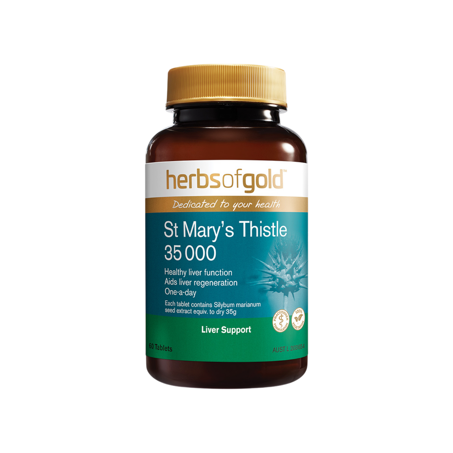 Herbs Of Gold St Mary's Thistle 35000 60s