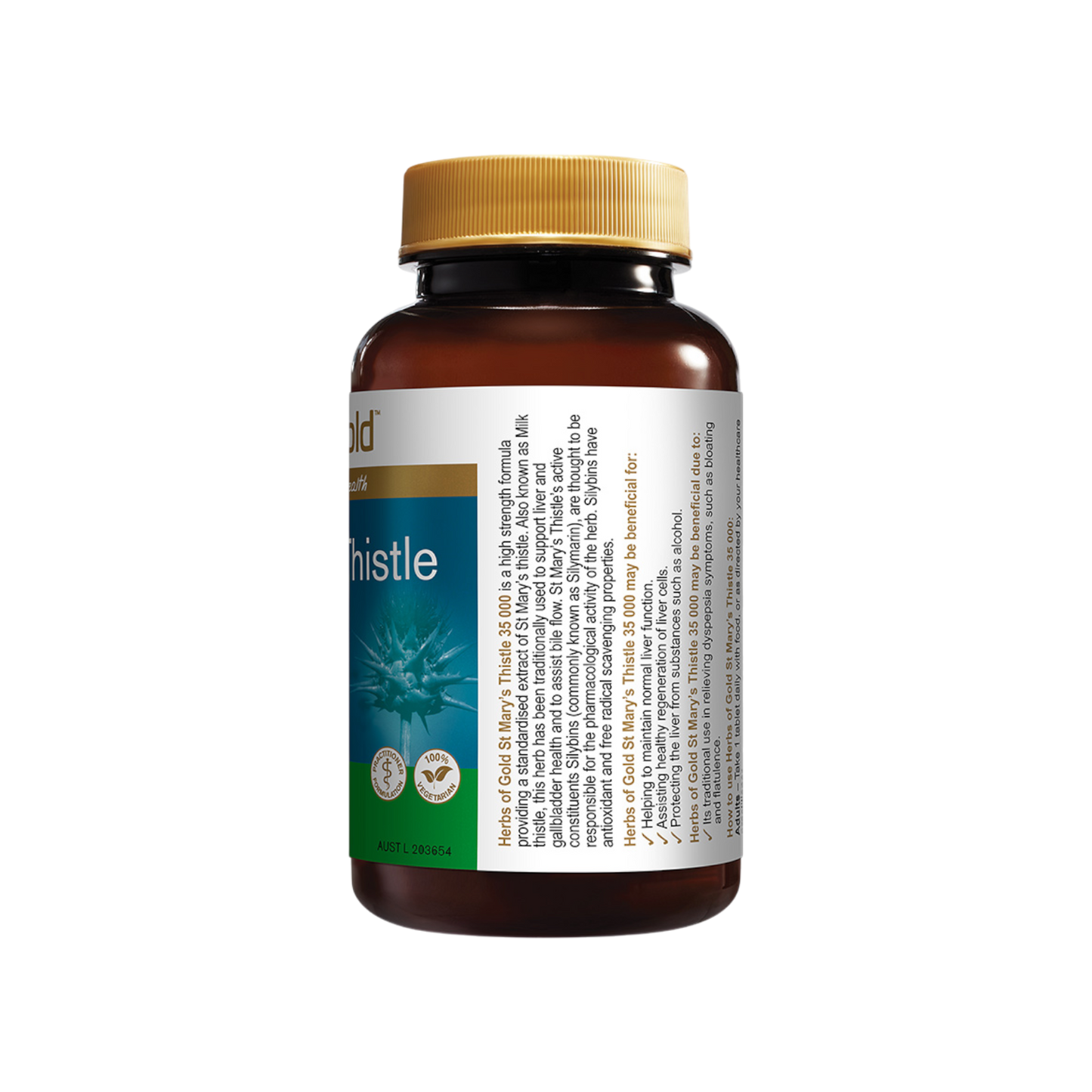 Herbs Of Gold St Mary's Thistle 35000 60s