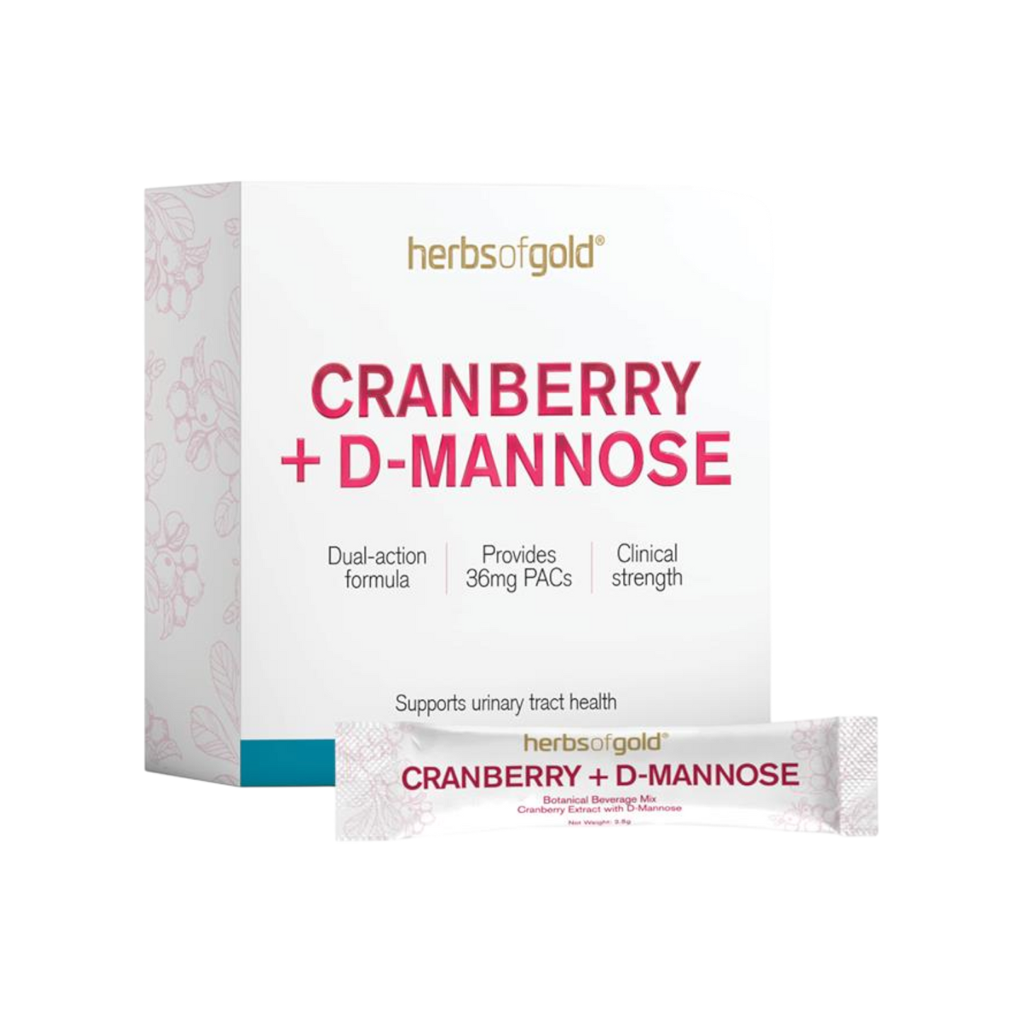 Herbs Of Gold Cranberry + D-Mannose 30s