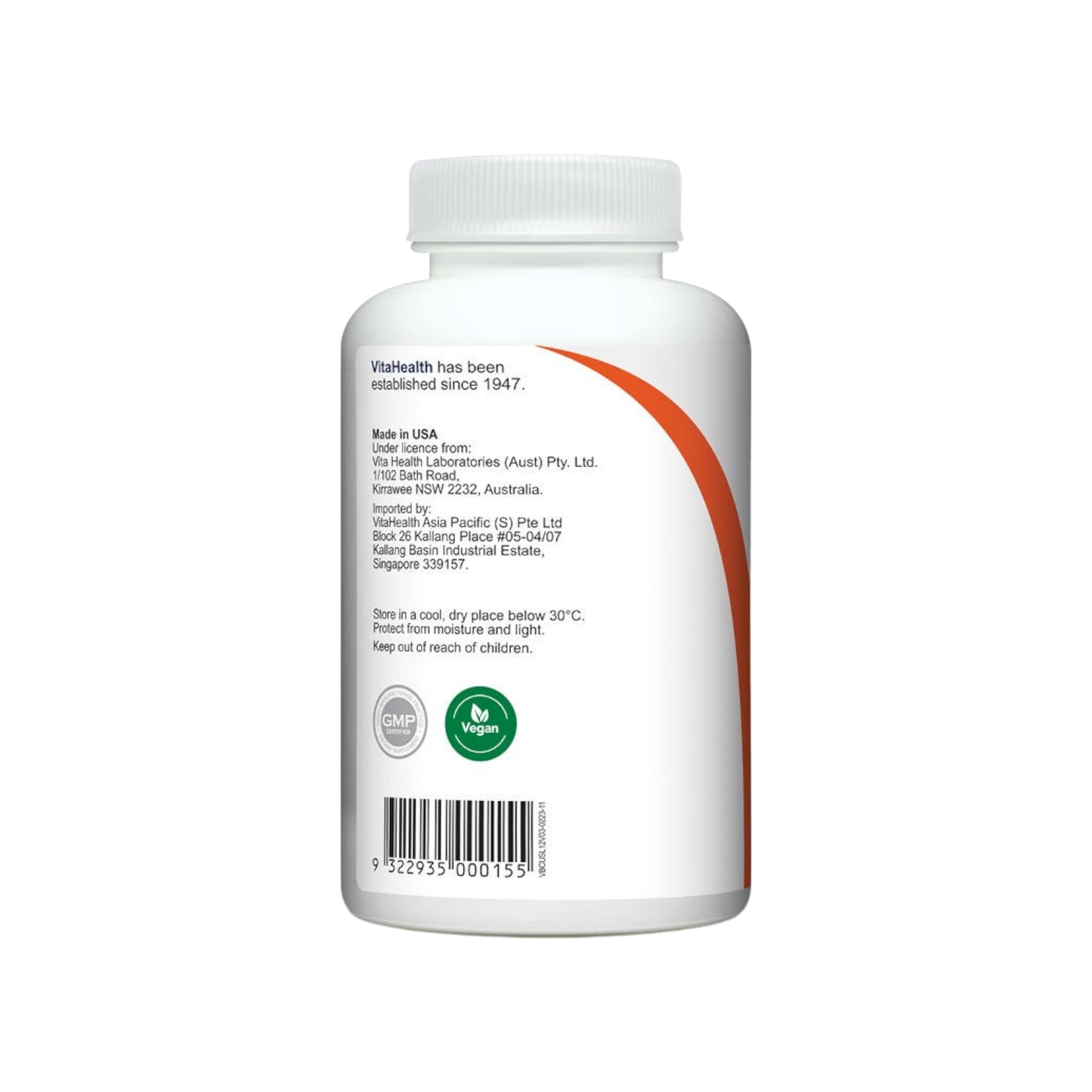 VitaHealth Vegetarian B Complex 120s