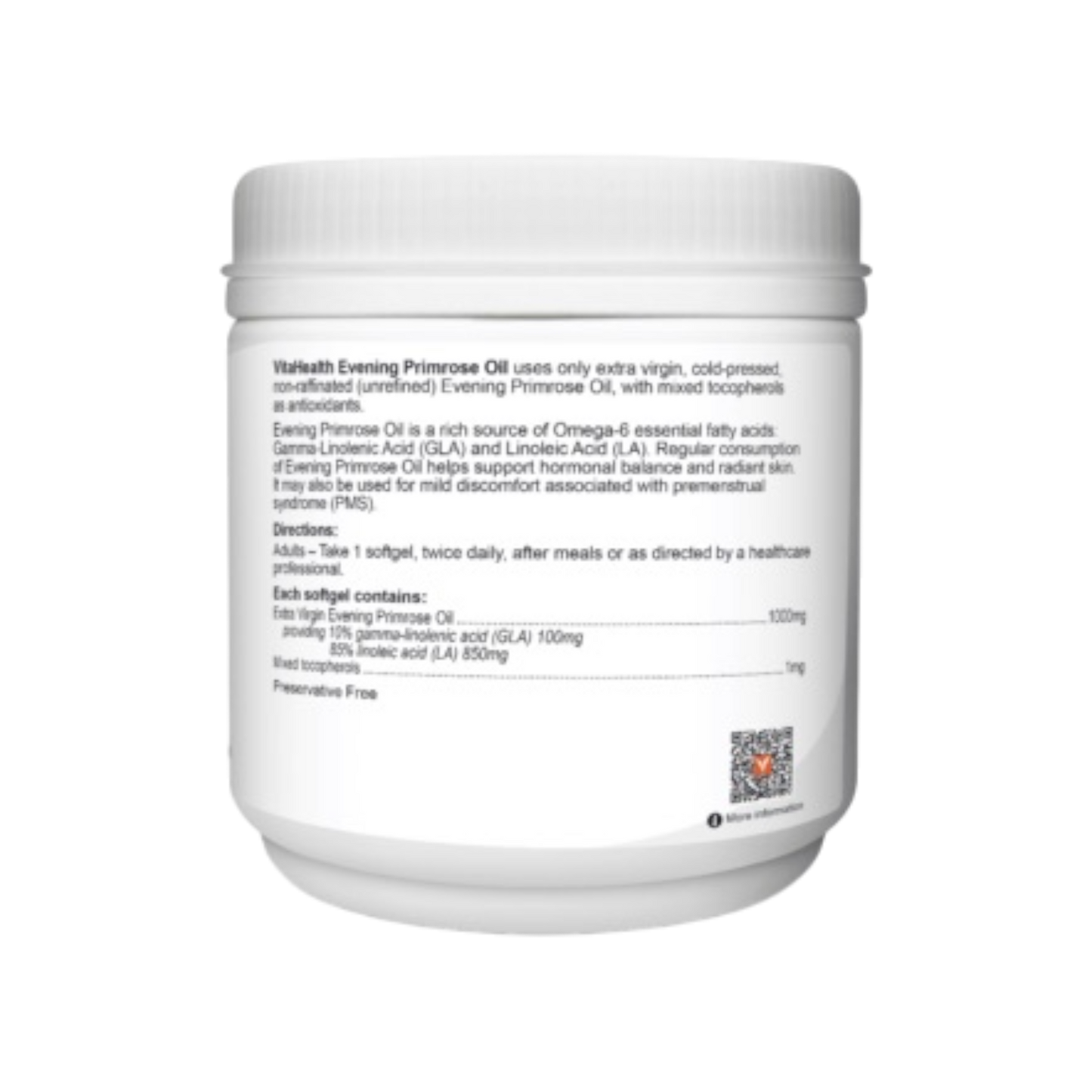 VitaHealth Evening Primrose Oil 1000mg 100s