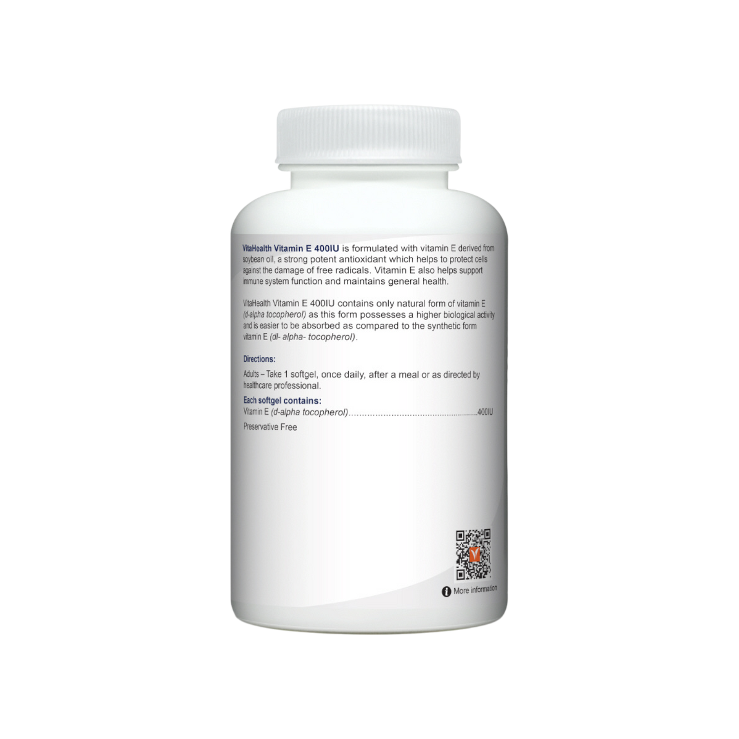 VitaHealth Vitamin E 400IU 150s