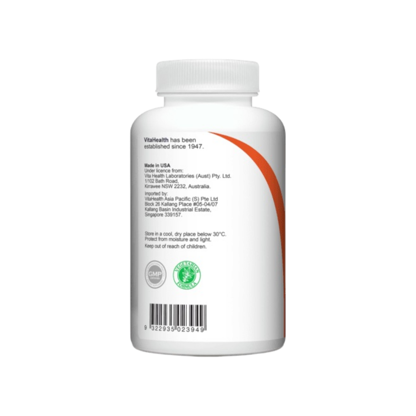 VitaHealth Back Support Formula 60s
