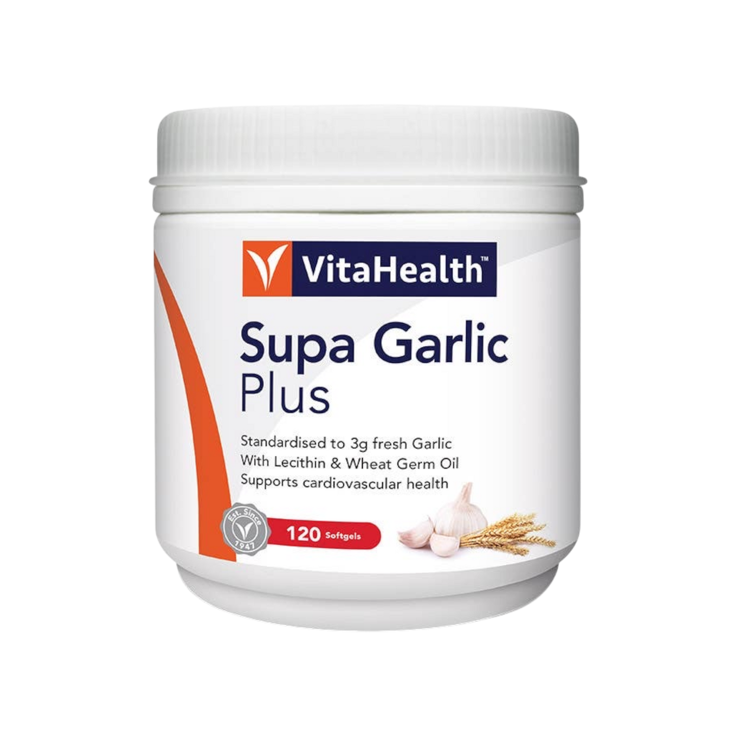 VitaHealth Supa Lecithin with Garlic Plus 120s